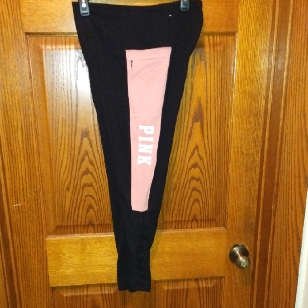 Black and Pink Leggings